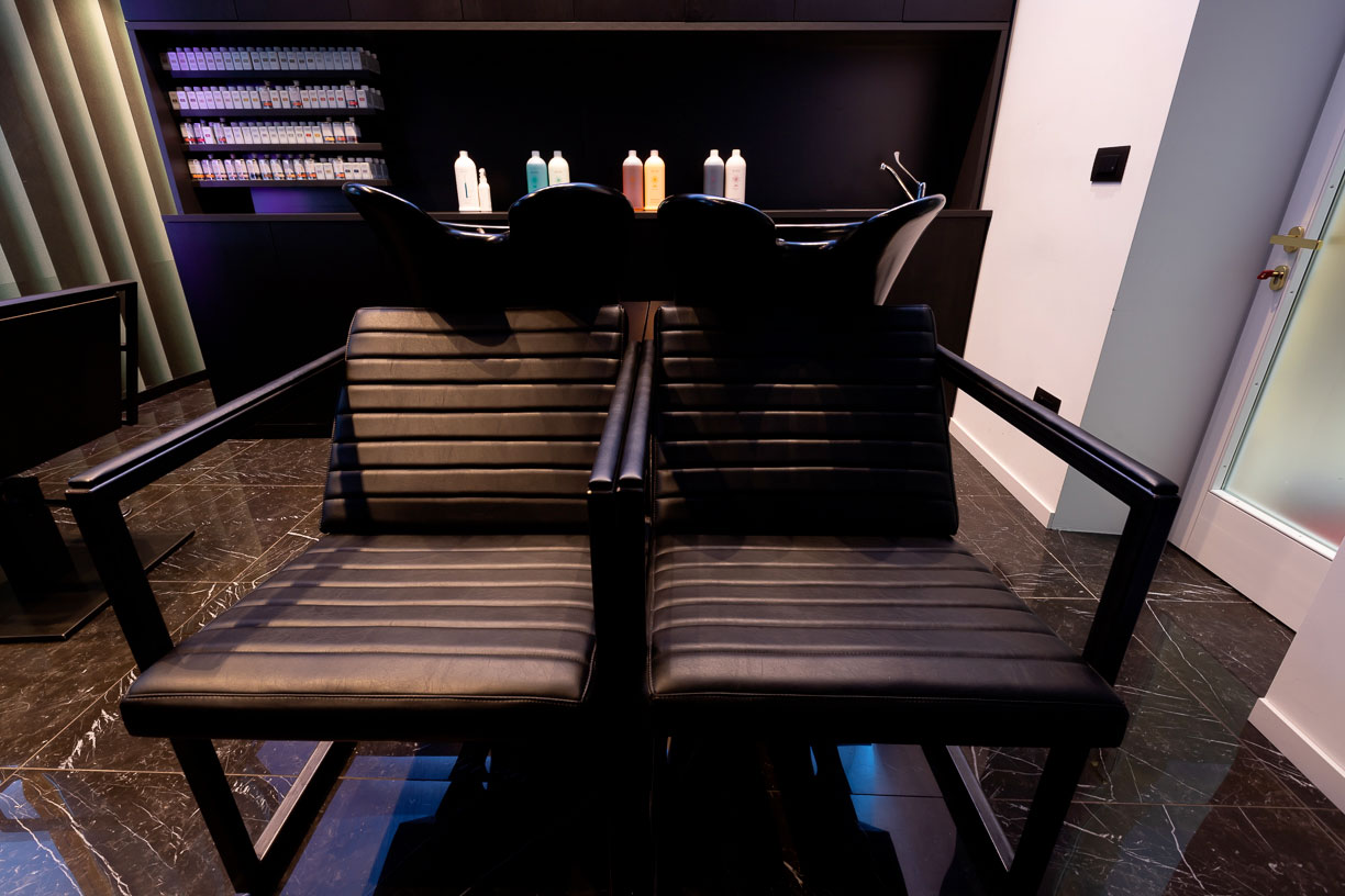 Area lavaggio e relax